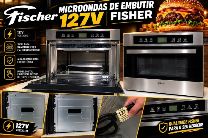 Microondas Fisher 127v