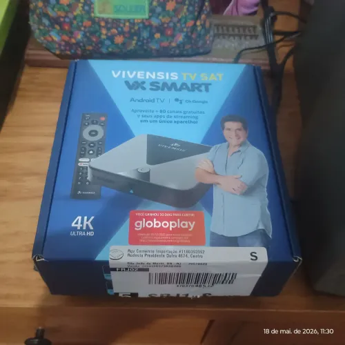 Aparelho Android Tv Vivensis Vx Smart