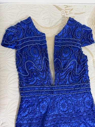 Vestido Festa Azul