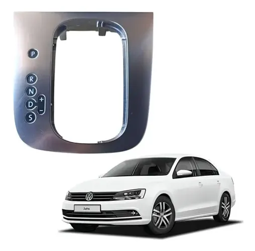 Moldura Alavanca Cambio Automático Vw Jetta Golf Tsi 2016