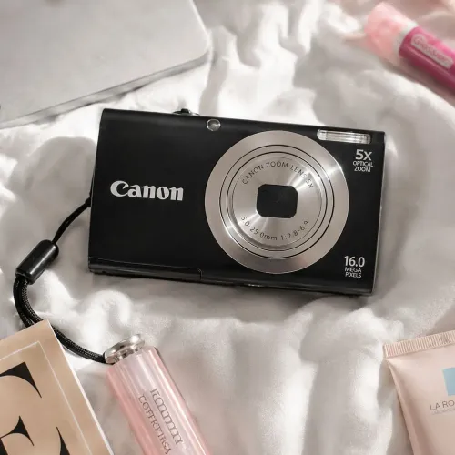 Canon PowerShot A2300 HD 16MP Digicam Câmera Digital+ Bateria + Carregador