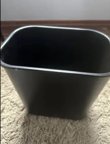 Oito cestos de lixo retangulares marca acriment