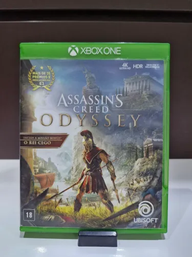 Assassins creed odyssey xbox one ( mídia física)