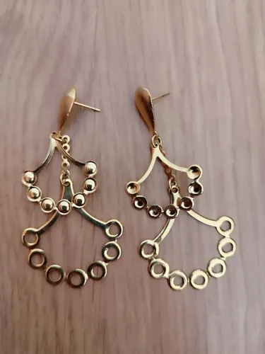 Brincos Folheado em Ouro 