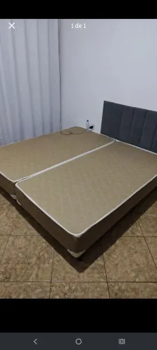 Cama solteiro box castor! Excelente 