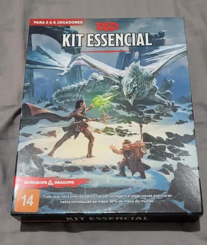 Kit essencial dungeons and dragons 5e