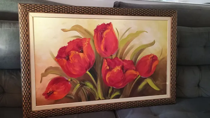 Quadro com moldura lindíssimo!!!!!