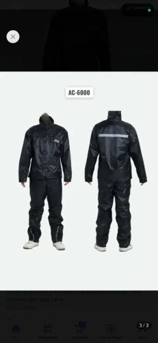 Capa De chuva Atec Nylon