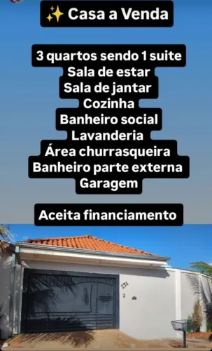 Casa a Venda Bocaina