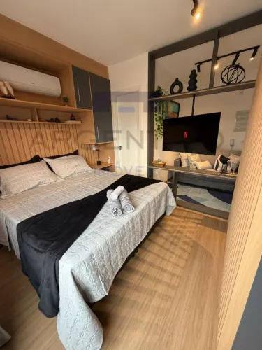 FLAT PREMIUM PARA LOCAÇÃO - EDIFÍCIO CARMENERE 26 M² - MOBILIADO