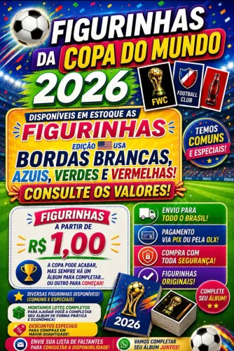 FIGURINHAS COPA 2026