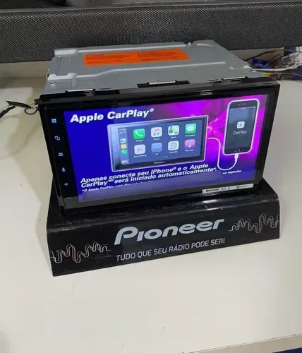Multimidia Pioneer DMH-Z5380TV tela HD de 6.8",Apple Carplay Android Auto Bluethooth TV