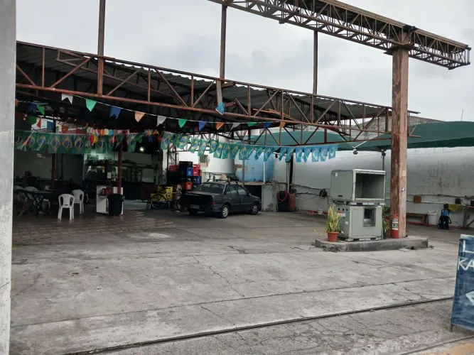 Bar e área para lavar rápido 
