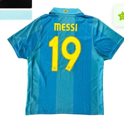 Camisa do Barcelona Retrô 2007 Messi