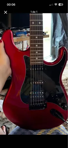 Guitarra Stratocaster Tagima Sixmart Vermelha