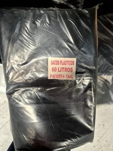 Saco de Lixo 60L EXTRA FORTE - Super Reforçado | Pacote 5kg