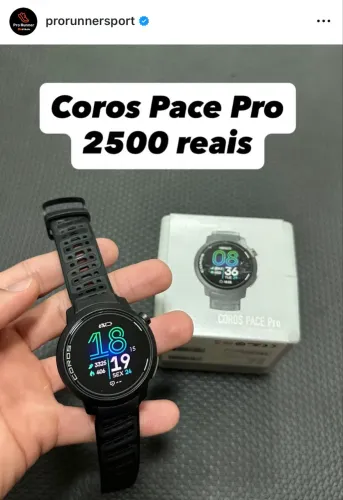 Relógio Coros Pace Pro