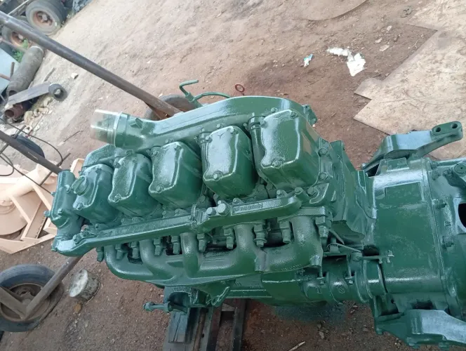 Motor Mercedes 355/5 mais bomba de areia de 6"