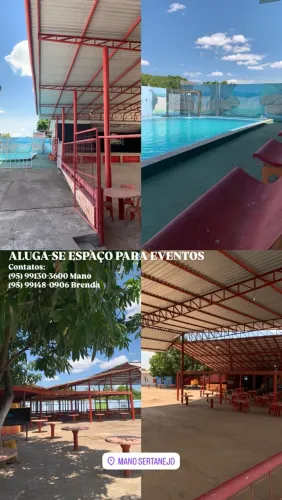 Aluga-se espaço para eventos