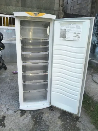 Freezer vertical Frost Free Brastemp completo controle de temperatura digital
