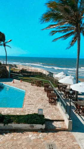 Casa de praia frente para o mar