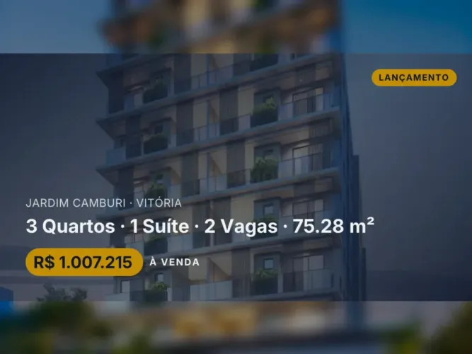 Sofisticação e conforto no coração de Jardim Camburi - Apartamento Mundi