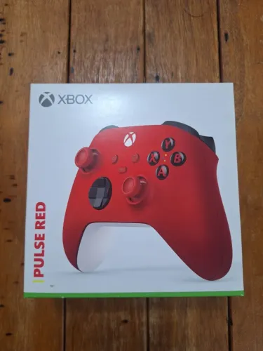Controle Xbox Series X/S Original Pulse Red Vermelho - Pouco Usado
