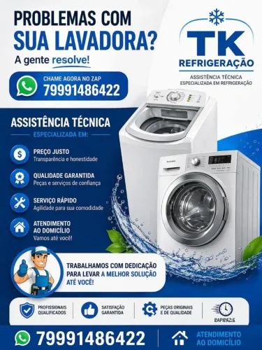 Conserto máquina de lavar 
