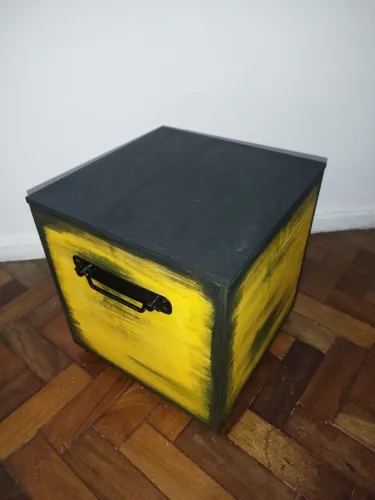 Cubo Decorativo Industrial