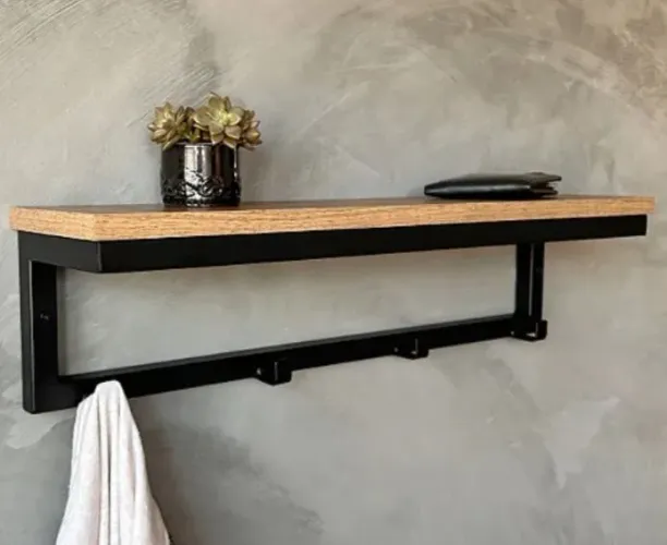 Suporte industrial para toalhas