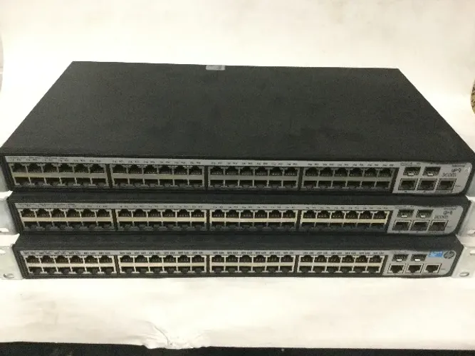 lote 3 Switch roteador hp 3Com