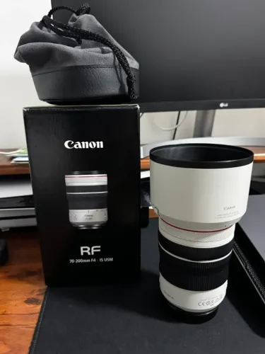 Lente Canon 70-200 RF F4 L IS USM