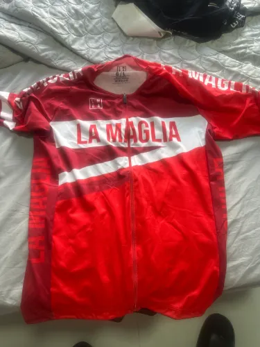 camisa ciclismo la maglia