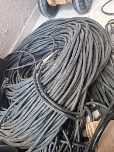 cabo Megatron PP 2x4 200m Rolo 1kV Preto