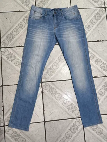 Calça jeans masculina Dudalina original tamanho 42 slim fit