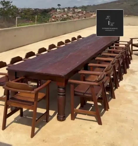 Mesa rústica