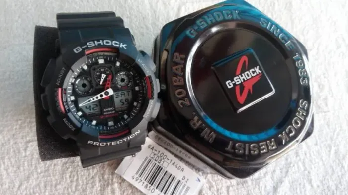 RELÓGIO CASIO G-SHOCK GA100 ORIGINAL NUNCA USADO NA CAIXA.