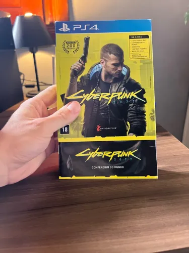 Cyberpunk 2077 mídia física edição especial ps4