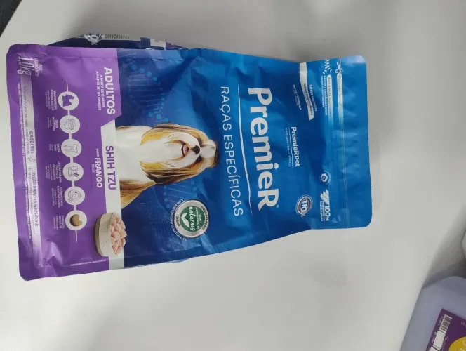 Ração Premier shih tzu adultos frango raças específicas 1 kg