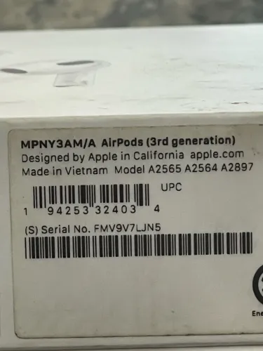 AirPods 3* geração muito conservado!!