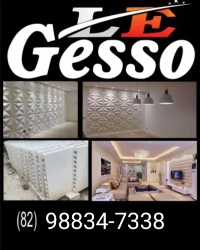 Faço serviço em gesso 