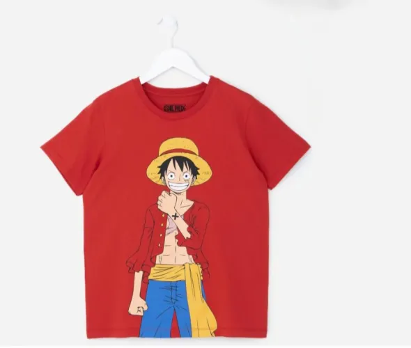 Camiseta One Piece Tam 13-14 NOVA