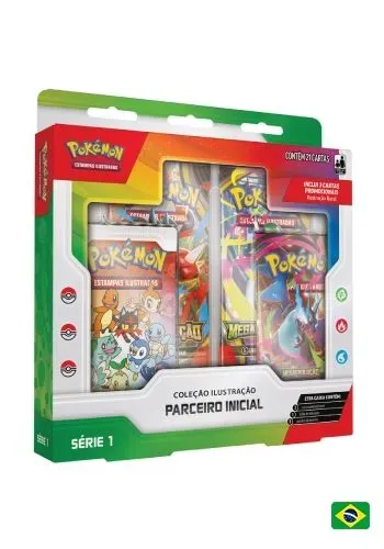 Parceiro Inicial Série 1(PT/BR), Coleção de Pokémon Kanto