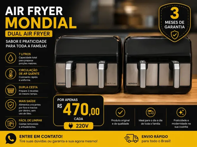 Air fryer mondial