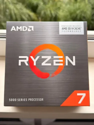 AMD Processador Ryzen 7 5800X3D de 8 núcleos e 16 threads