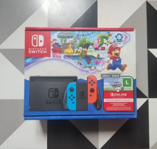 nintendo switch V2 desbloqueado com garantia de 3 meses!