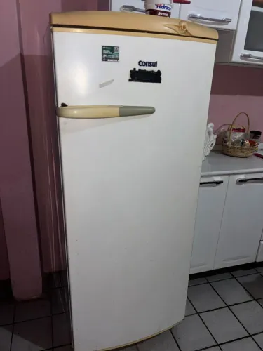 Geladeira Consul Monoporta Branca - Gela Super Rápido