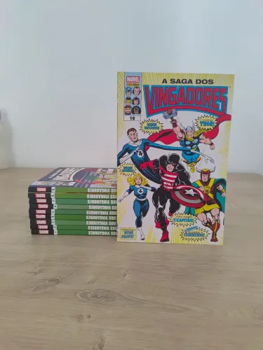 A Saga dos Vingadores 1 a 10 (Completa)