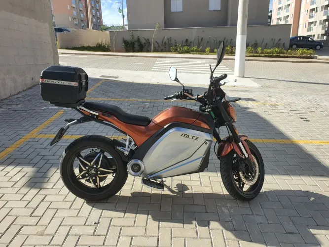 Voltz Evs duas baterias original em pleno funcionamento Moto Elétrica 
