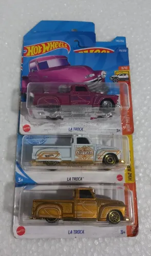 Trio Hotwheels LA TROCA